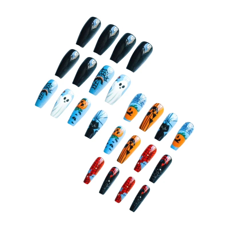 Halloween-Themen Nagelkunst Design Set