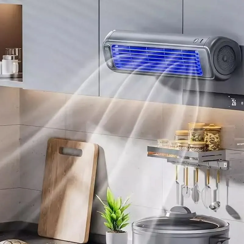 Skanto | Kabelloser wiederaufladbarer tragbarer Klimaanlagen-Ventilator