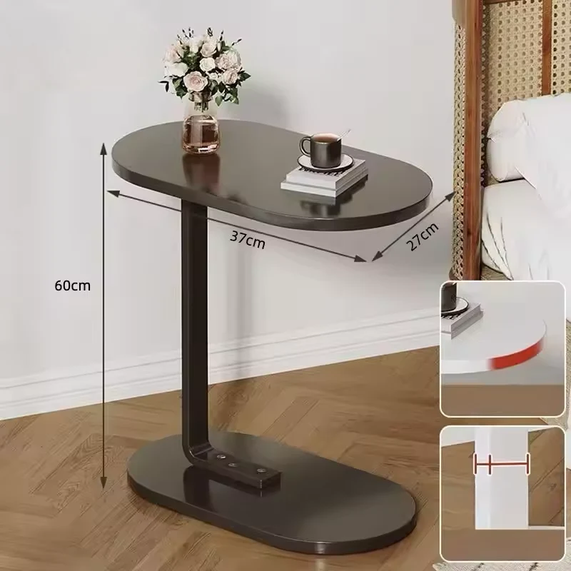 Skanto | C-förmiger Beistelltisch modernes, kompaktes und leichtes Design