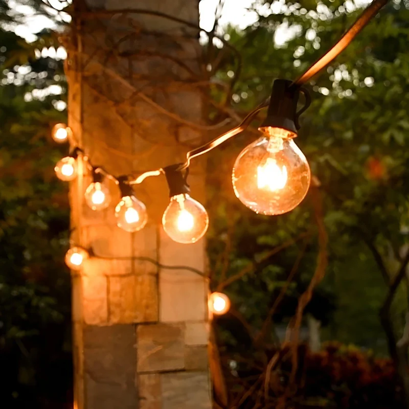 FairyFlicker Lichterketten – Luxuriöse Terrassenbeleuchtung mit wasserdichtem Schutz | Skanto