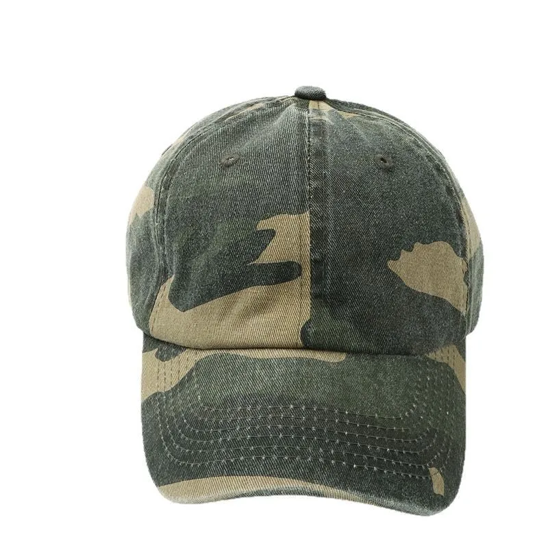 Skanto Unisex Camo Print Verstellbare Baseball Cap Skanto
