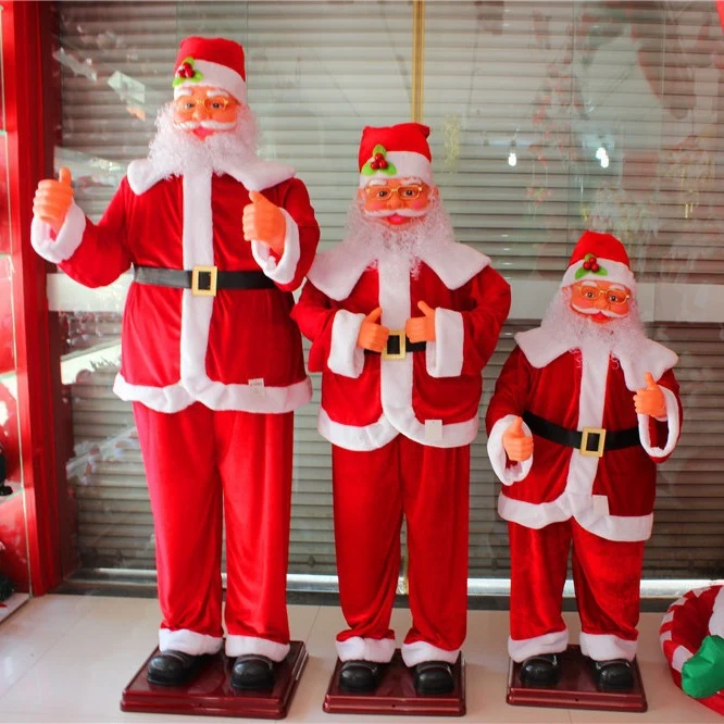 Dekorative Santa Claus Figuren Brehn