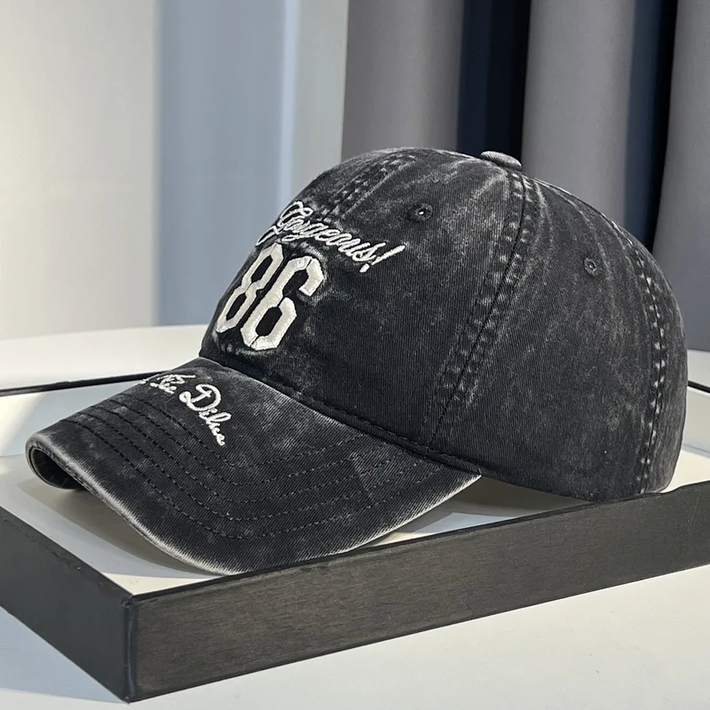 Vintage-inspirierte Distressed Baseballkappe für Herren Skanto