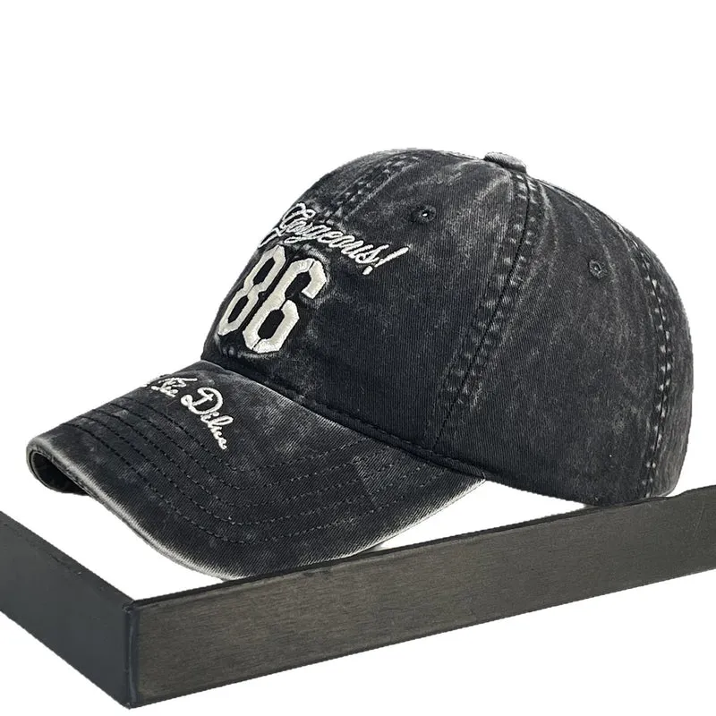 Vintage-inspirierte Distressed Baseballkappe für Herren Skanto