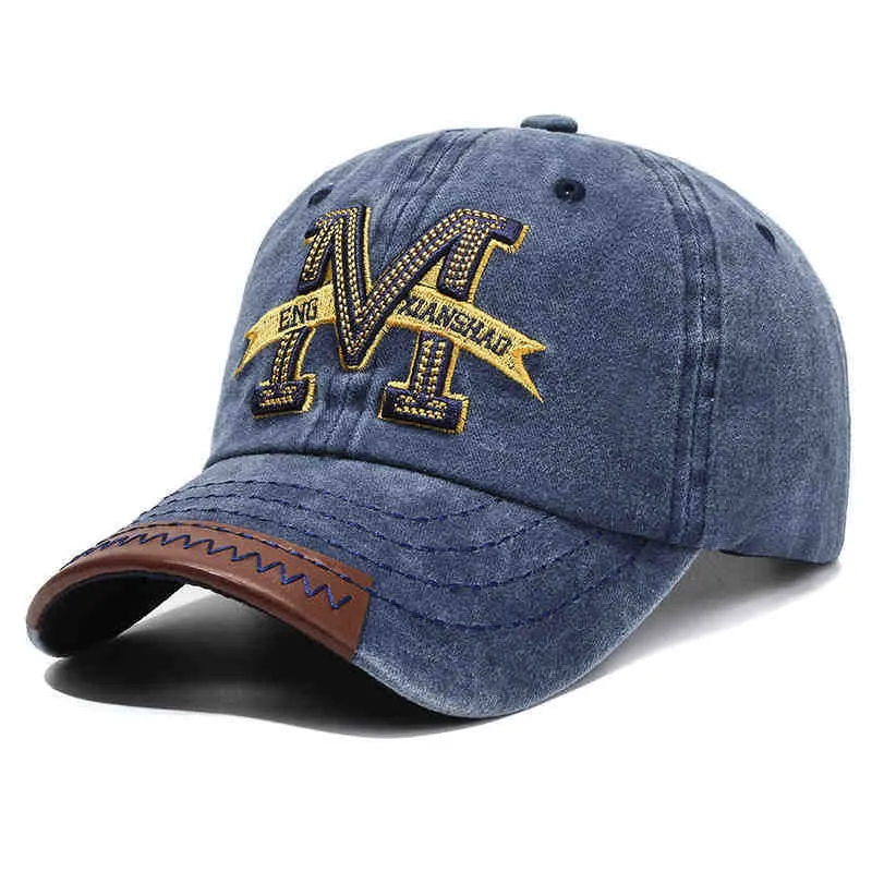 Herren-Baseballcap im Vintage-Look mit Stickerei Skanto