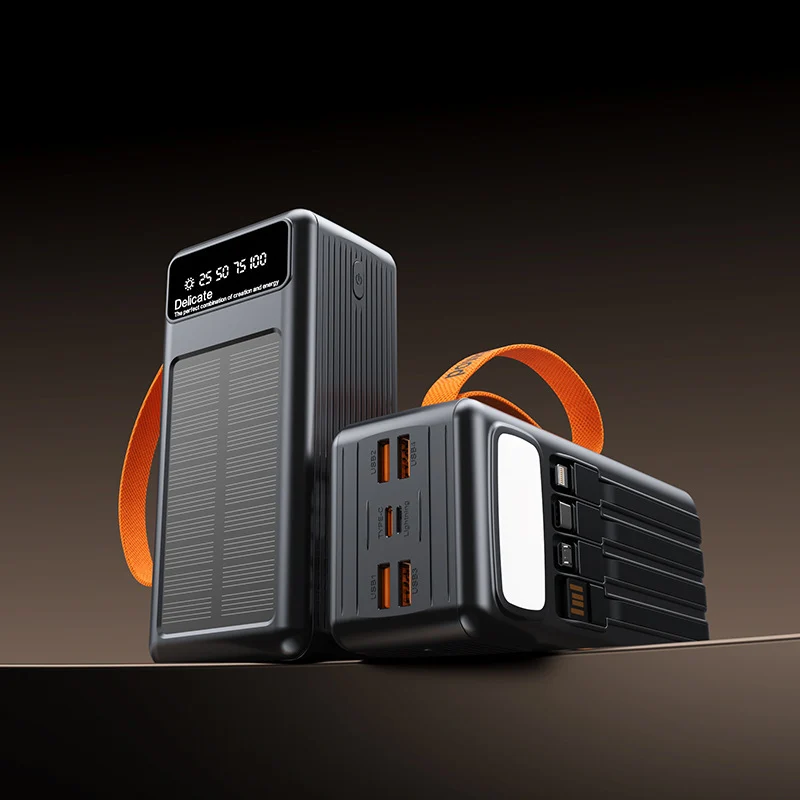 Tragbare Solar-Powerbank mit hoher Kapazität und smarter Ladetechnologie Skanto