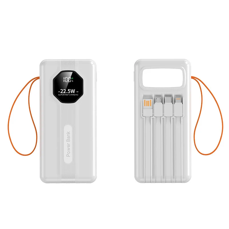Tragbare Powerbank mit multifunktionaler Schnelllade- und Überwachungstechnologie Skanto