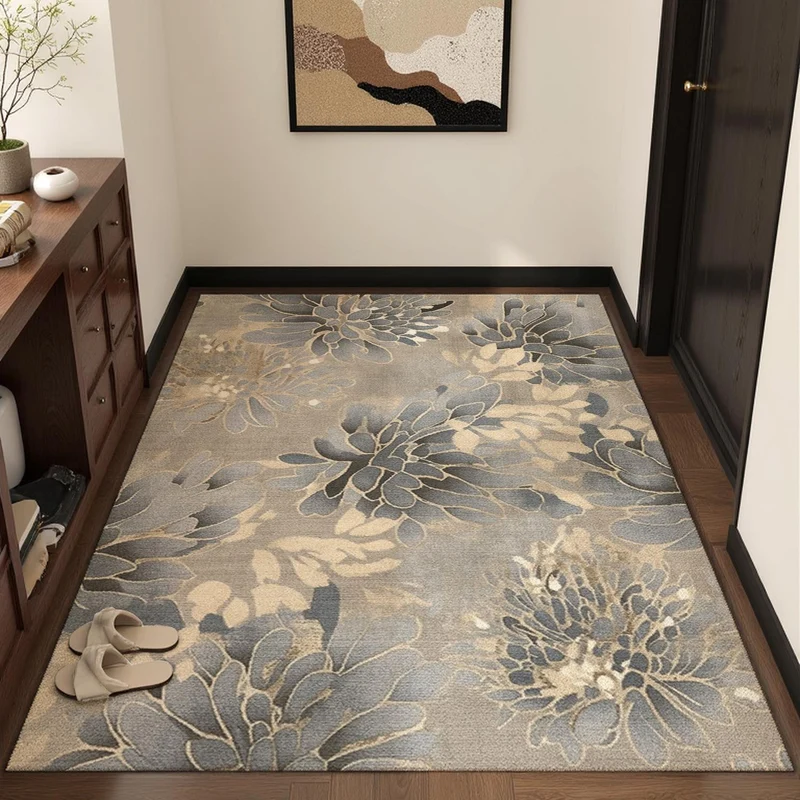 Eleganter floraler Teppich