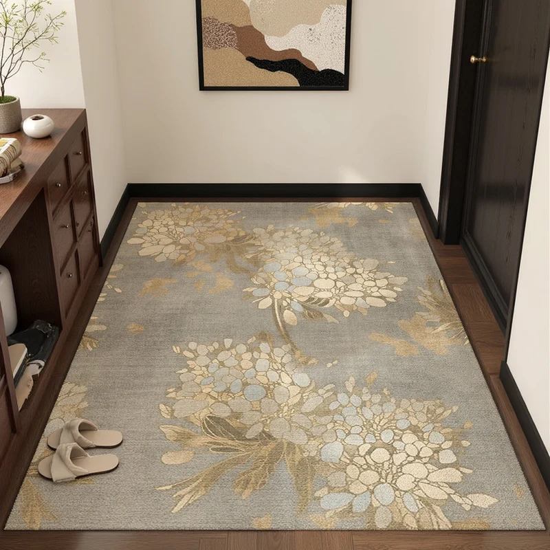 Eleganter floraler Teppich