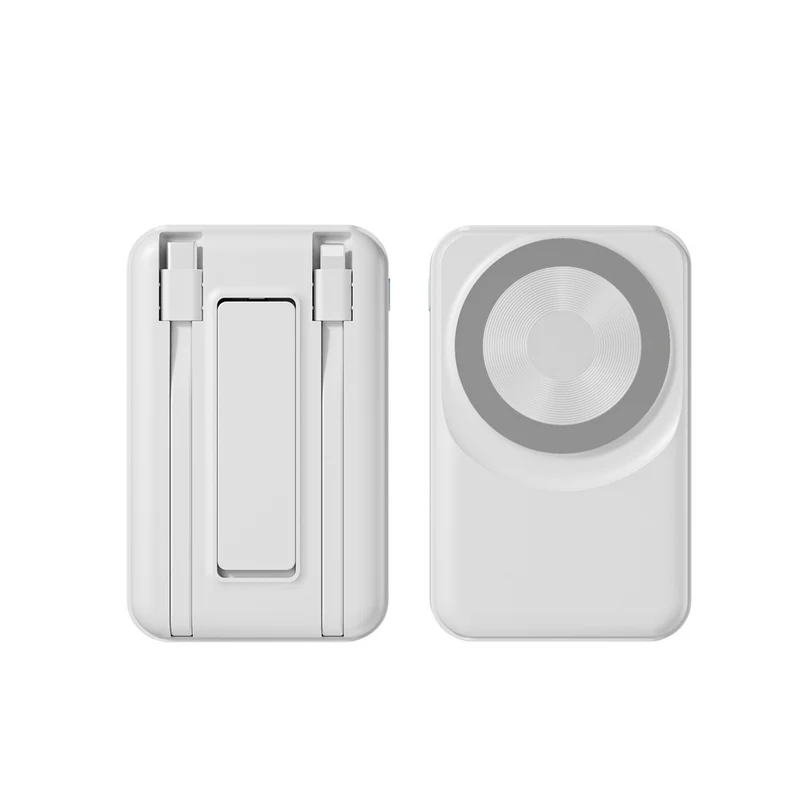 Tragbare Powerbank mit multifunktionalen Ladeoptionen und elegantem Design Skanto