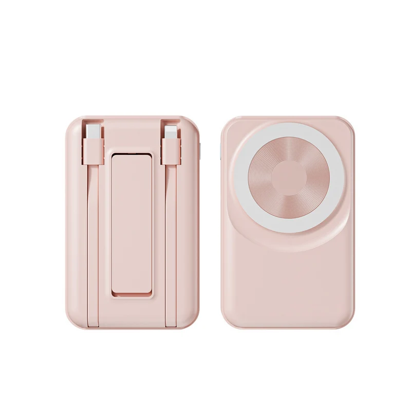 Tragbare Powerbank mit multifunktionalen Ladeoptionen und elegantem Design Skanto