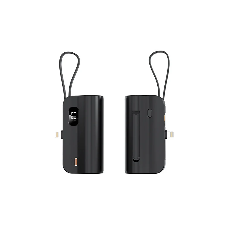 Tragbare Powerbank mit multifunktionalem Ladekonzept und Digitalanzeige Skanto